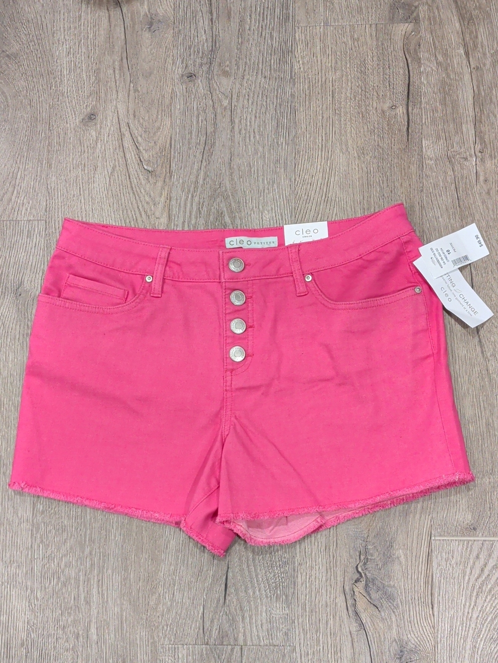 Cleo  Button-Front Women’s Shorts